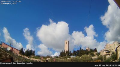 immagine della webcam nei dintorni di Castelfidardo: webcam San Severino Marche