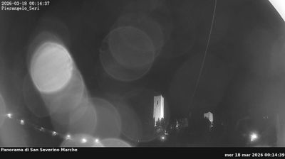 immagine della webcam nei dintorni di Sarnano: webcam San Severino Marche