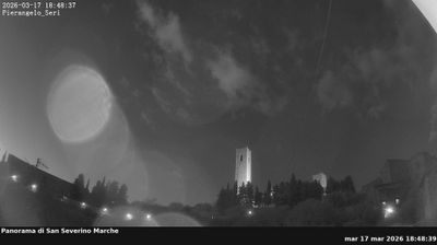 immagine della webcam nei dintorni di Castelfidardo: webcam San Severino Marche