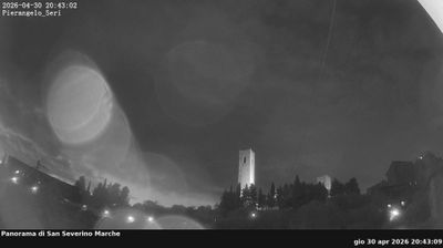 immagine della webcam nei dintorni di Gualdo: webcam San Severino Marche