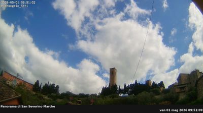 immagine della webcam nei dintorni di Cingoli: webcam San Severino Marche
