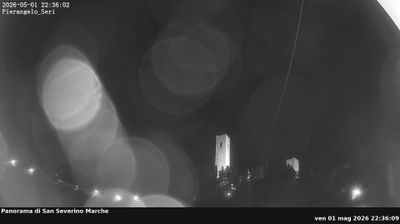 immagine della webcam nei dintorni di Fiastra: webcam San Severino Marche
