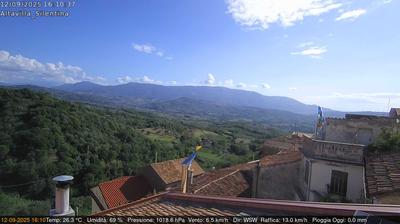 immagine della webcam nei dintorni di Agropoli: webcam Altavilla Silentina