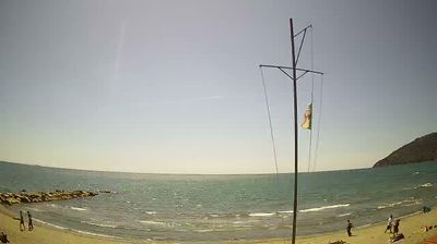 immagine della webcam nei dintorni di Riccò del Golfo di Spezia: webcam Marinella