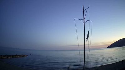 immagine della webcam nei dintorni di Riccò del Golfo di Spezia: webcam Marinella