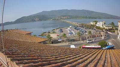immagine della webcam nei dintorni di Giglio Porto: webcam Orbetello