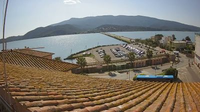 immagine della webcam nei dintorni di Isola del Giglio: webcam Orbetello