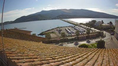 immagine della webcam nei dintorni di Isola del Giglio: webcam Orbetello