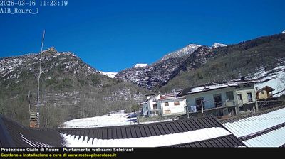 immagine della webcam nei dintorni di Usseaux: webcam Roure