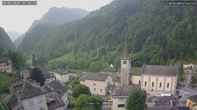 immagine della webcam nei dintorni di Bognanco: webcam Fobello