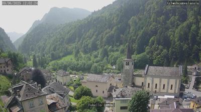 immagine della webcam nei dintorni di Varallo: webcam Fobello