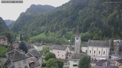 immagine della webcam nei dintorni di Scopa: webcam Fobello