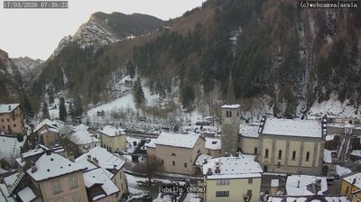 immagine della webcam nei dintorni di Bognanco fonti: webcam Fobello