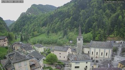 immagine della webcam nei dintorni di Scopa: webcam Fobello