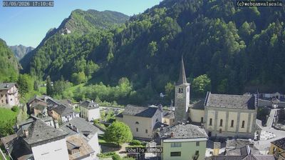 immagine della webcam nei dintorni di Scopello: webcam Fobello