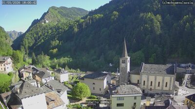 immagine della webcam nei dintorni di Quarona: webcam Fobello
