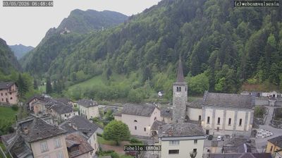 immagine della webcam nei dintorni di Alpe di Mera: webcam Fobello