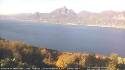 immagine della webcam nei dintorni di Moniga del Garda: webcam Brenzone sul Garda