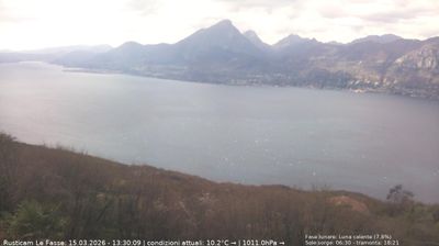 immagine della webcam nei dintorni di Caprino Veronese: webcam Brenzone sul Garda