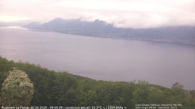 immagine della webcam nei dintorni di Caprino Veronese: webcam Brenzone sul Garda