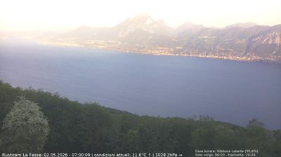 immagine della webcam nei dintorni di Gargnano: webcam Brenzone sul Garda