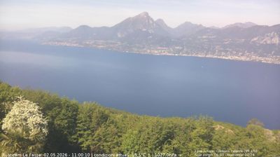 immagine della webcam nei dintorni di Moniga del Garda: webcam Brenzone sul Garda