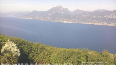 immagine della webcam nei dintorni di Bondone: webcam Brenzone sul Garda