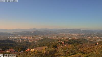 immagine della webcam nei dintorni di Riccò del Golfo di Spezia: webcam Santo Stefano di Magra