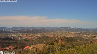 immagine della webcam nei dintorni di Riccò del Golfo di Spezia: webcam Santo Stefano di Magra