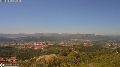 immagine della webcam nei dintorni di Riccò del Golfo di Spezia: webcam Santo Stefano di Magra