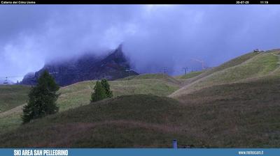 immagine della webcam nei dintorni di Ski Area Alpe Lusia: webcam Moena