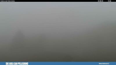 immagine della webcam nei dintorni di Gosaldo: webcam Passo San Pellegrino