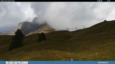 immagine della webcam nei dintorni di Ciampac Alba: webcam Passo San Pellegrino