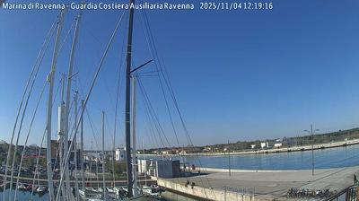 immagine della webcam nei dintorni di Comacchio: webcam Marina di Ravenna