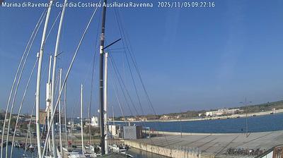 immagine della webcam nei dintorni di Bagnacavallo: webcam Marina di Ravenna
