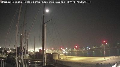 immagine della webcam nei dintorni di Porto Garibaldi: webcam Marina di Ravenna