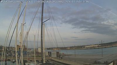 immagine della webcam nei dintorni di Lido delle Nazioni: webcam Marina di Ravenna