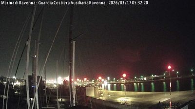 immagine della webcam nei dintorni di Comacchio: webcam Marina di Ravenna