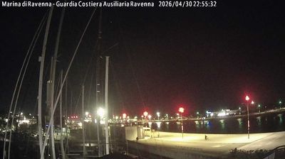 immagine della webcam nei dintorni di Villafranca di Forlì: webcam Marina di Ravenna