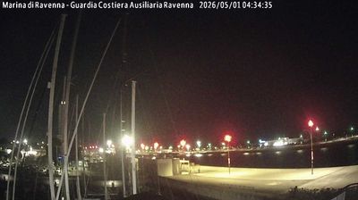 immagine della webcam nei dintorni di Villafranca di Forlì: webcam Marina di Ravenna