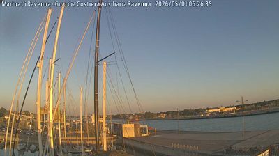 immagine della webcam nei dintorni di Ravenna: webcam Marina di Ravenna
