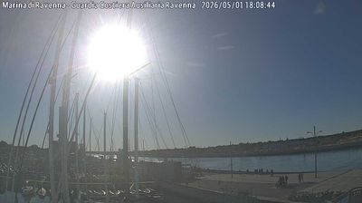 immagine della webcam nei dintorni di Porto Corsini: webcam Marina di Ravenna