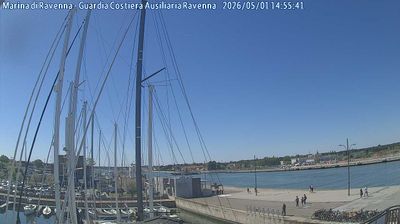 immagine della webcam nei dintorni di Cotignola: webcam Marina di Ravenna