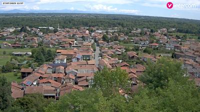 immagine della webcam nei dintorni di Curino: webcam Cavaglio d'Agogna