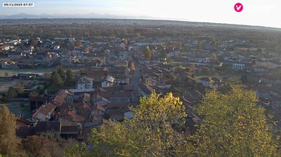immagine della webcam nei dintorni di Briga Novarese: webcam Cavaglio d'Agogna