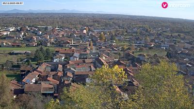 immagine della webcam nei dintorni di Borgomanero: webcam Cavaglio d'Agogna