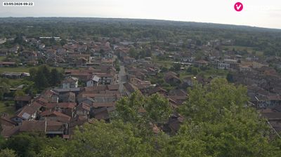 immagine della webcam nei dintorni di Briga Novarese: webcam Cavaglio d'Agogna