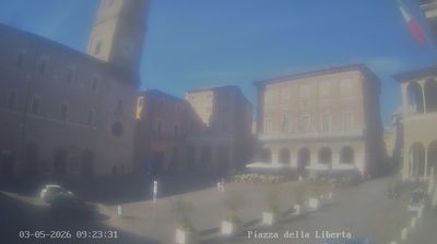 immagine della webcam nei dintorni di Castelfidardo: webcam Macerata