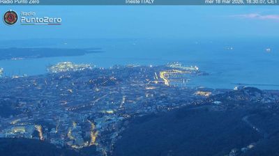 immagine della webcam nei dintorni di Monfalcone: webcam Opicina