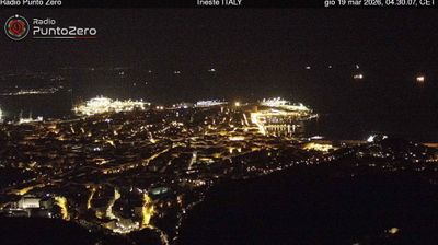 immagine della webcam nei dintorni di Monfalcone: webcam Opicina